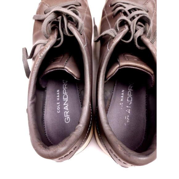 Cole Haan GrandPro Mens Size 9 M Gray Leather Casual Tennis Shoes Sneakers main image 4